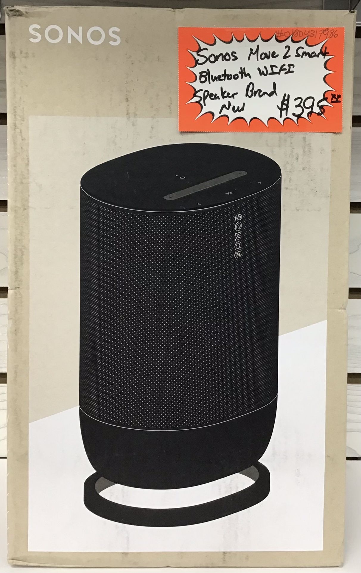 Sonos Move 2 Smart Bluetooth Wi-Fi Speaker Brand New
