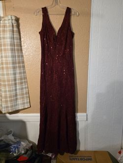 Maroon dress