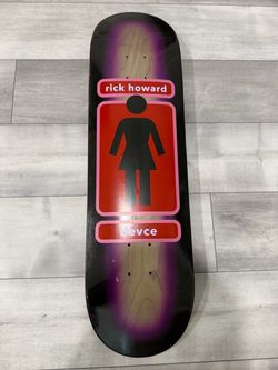 Girl Skateboards Rick Howard Deck 8.5” – Never Skated