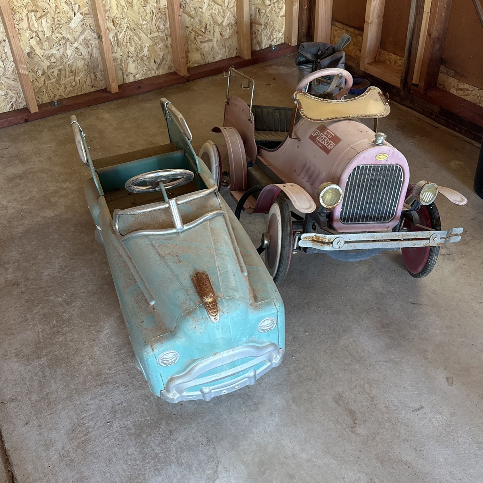 Peddle Cars All Metal
