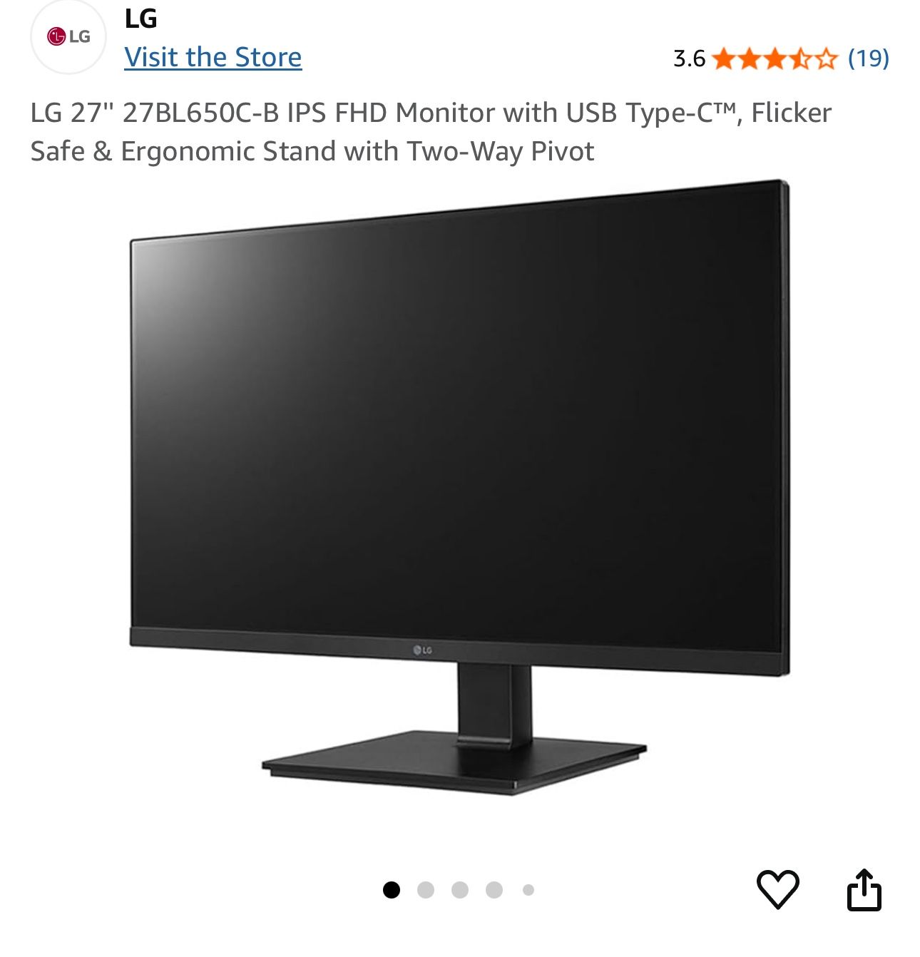 LG 27 Inch Desktop