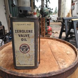 Antique. Rare.  1920. Oil Can. 