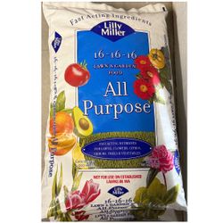 Top Quality Fertilizer - Lilly Miller 16-16-16 (20Lb) Retails $52 (3 Available)