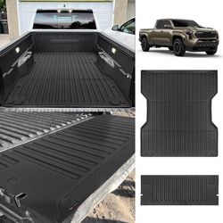 Truck Bed Mat 2024–2025-2026 Toyota Tacoma (6-Foot Bed) — Heavy-Duty,