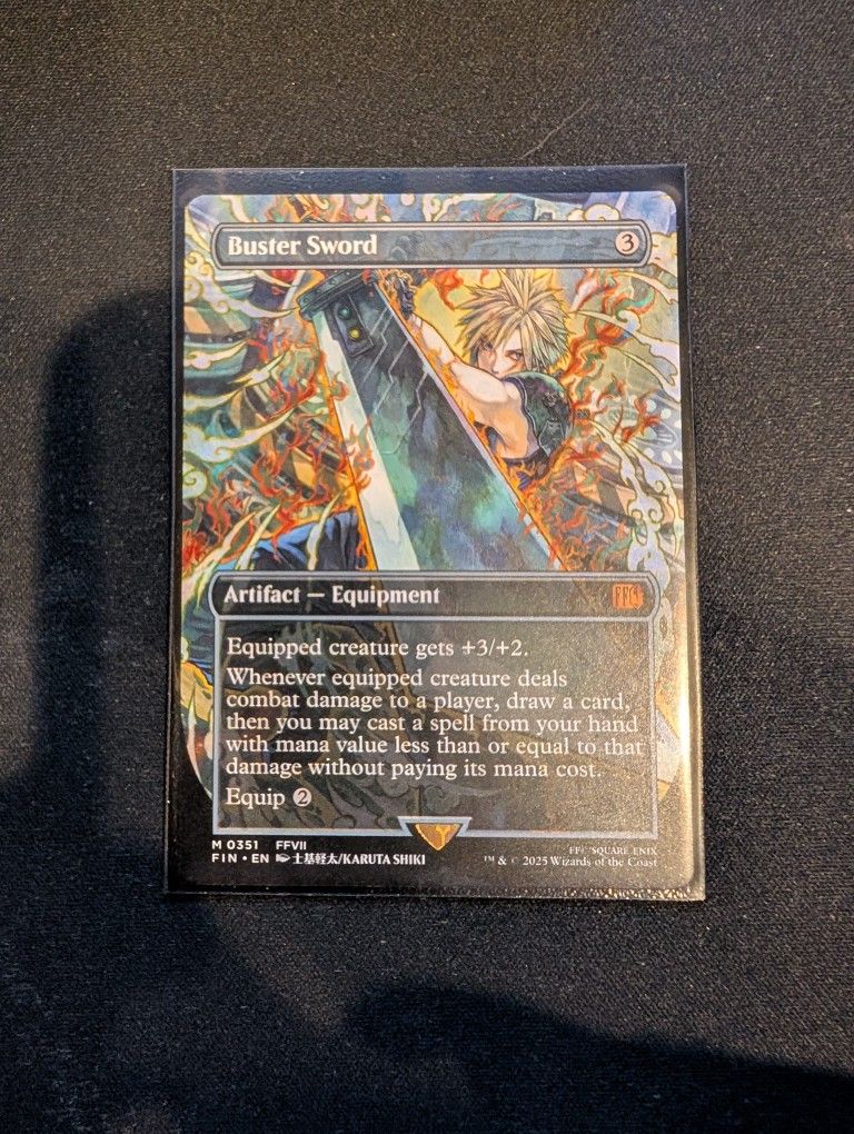 Buster Sword Magic The Gathering
