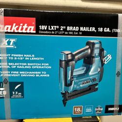 Makita 18v Brad Nailer 