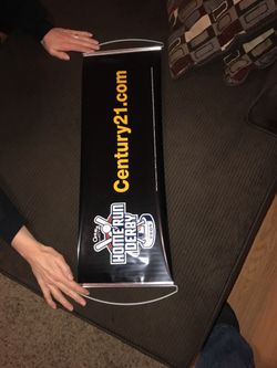 2005 MLB Home Run Derby Pull Banner