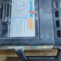 Portable vhs tape player