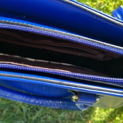 Handmade Blue Handbag 