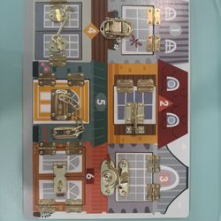 Kid’s Wooden Locks Puzzle