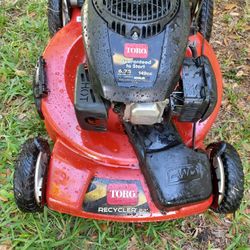 Lawnmower/lawn Mower Toro Recycler Ready Start Excellent Conditions Front Wheel Drive Self Propelled Ready For Work. 