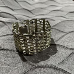 Bracelet Silver-tone Vintage Style