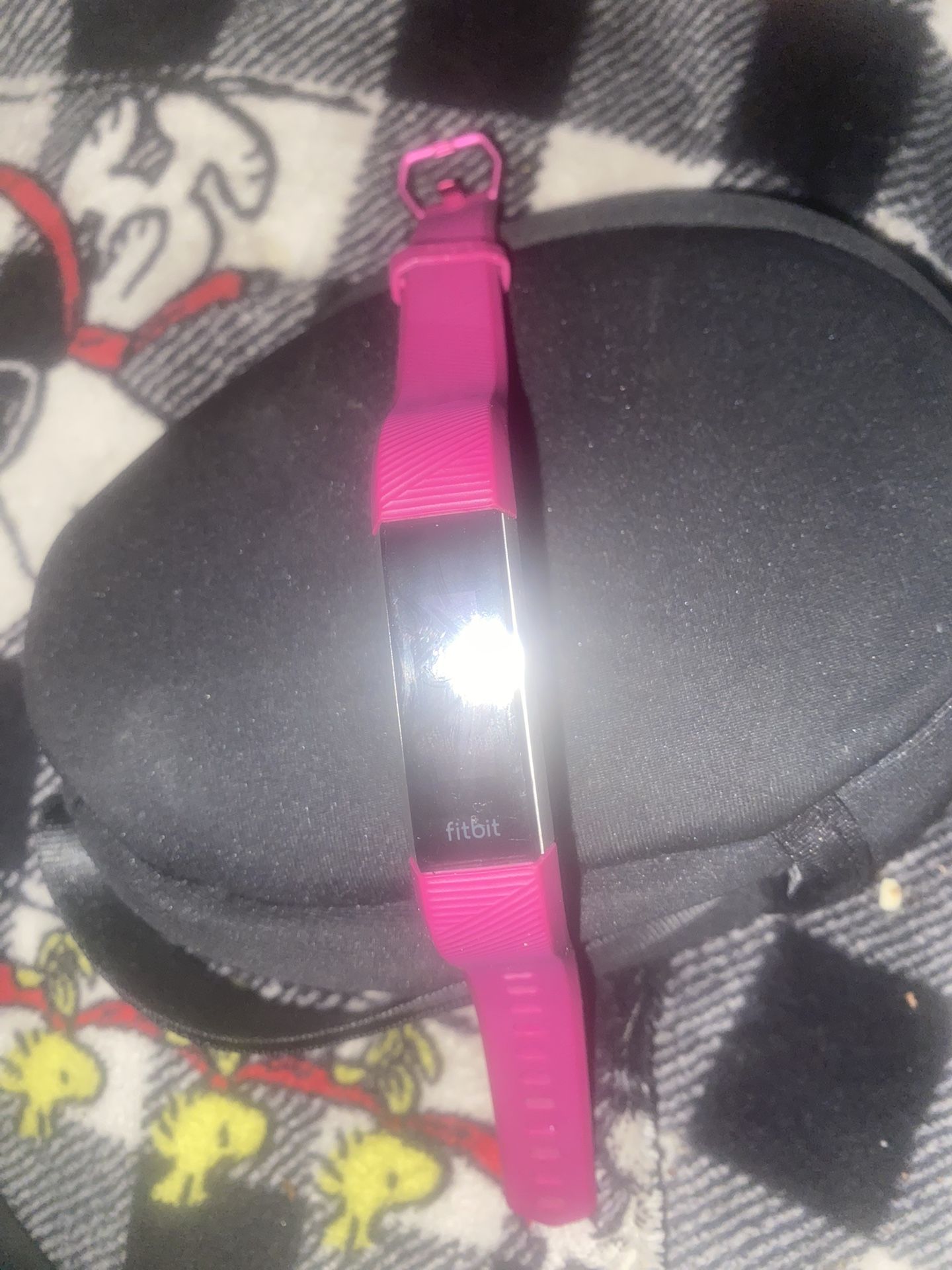 Pink Fitbit