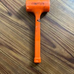 Pittsburgh Dead Blow Hammer 4 Pound Mallet with Non-Marring Rubber Coating - 9293