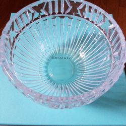 Tiffany & Co. 7" Crystal Bowl w/gift box