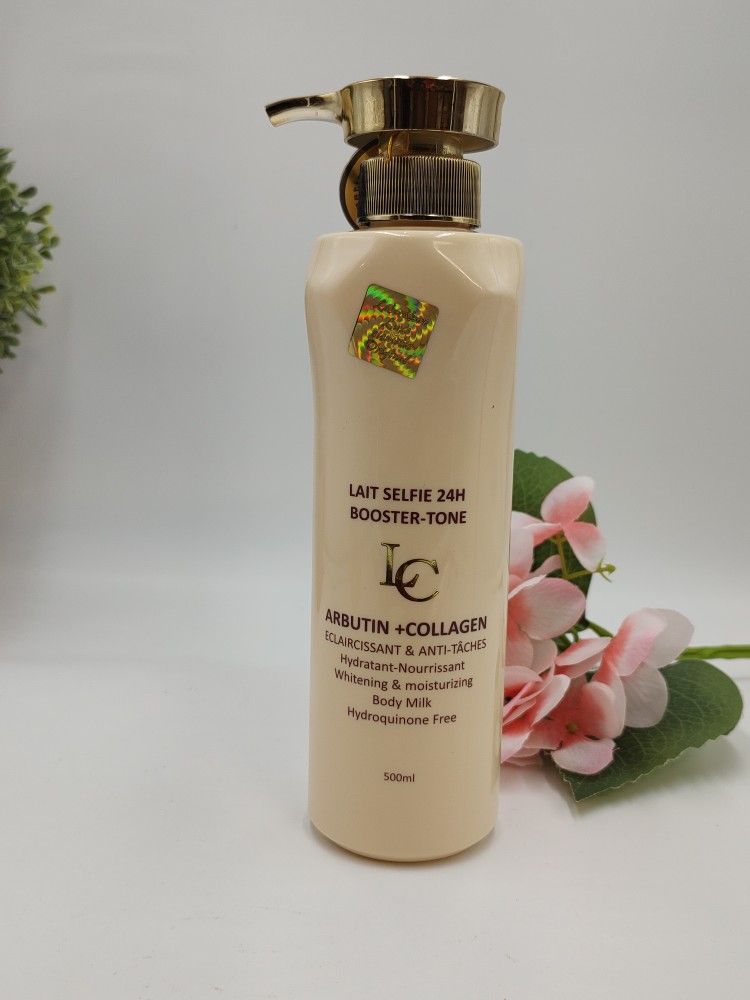 Lait selfie 24h booster arbutin + Collagen Body Milk