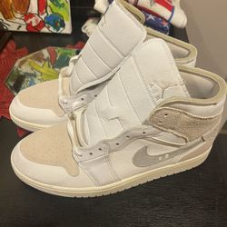 Air Jordan 1 High Strap Sail / Light Bone