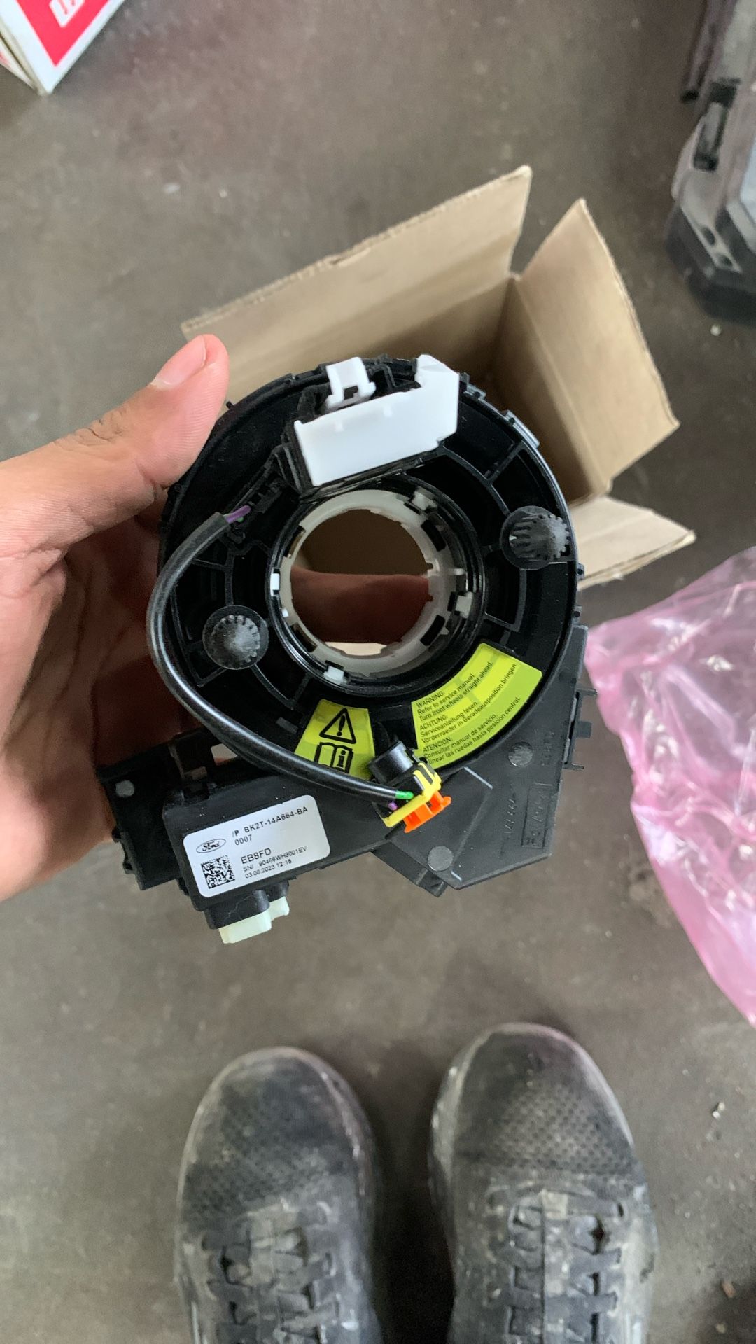 Ford Transit Connect Clock Spring 