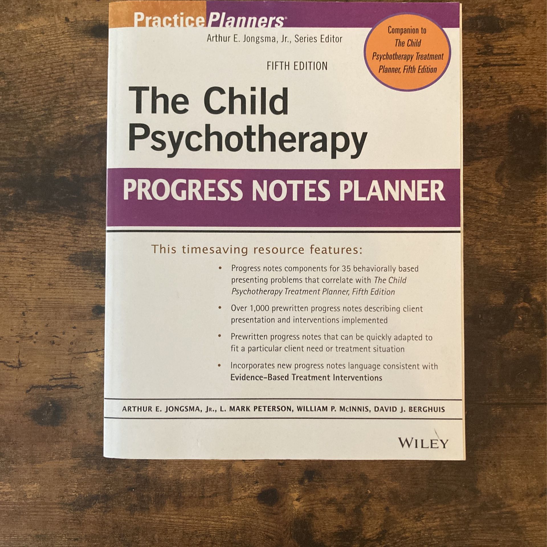 5th Edition Progress Notes Planner (Wiley)