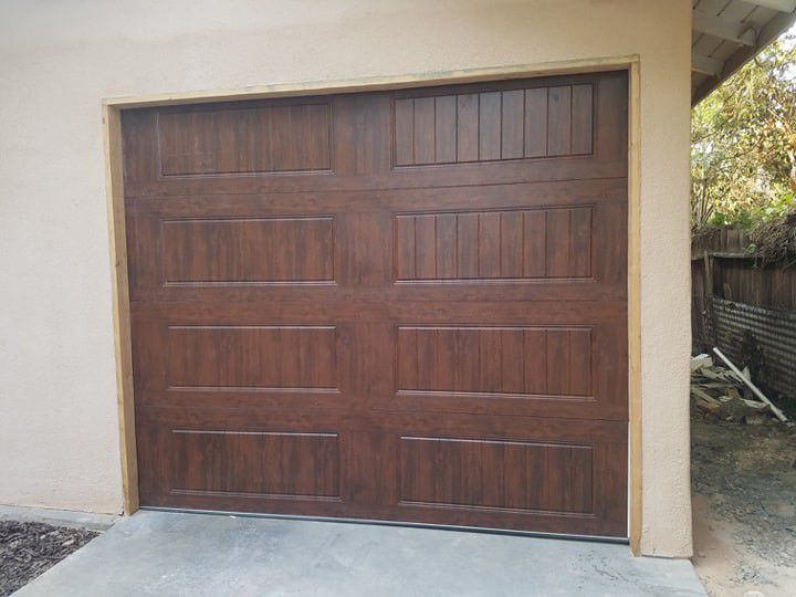 10x7 and 9x7 garage doors open box