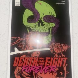 Death Fight Forever #1 Cover B Alexis Ziritt Variant Image Comics 2026