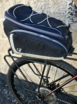 Bontrager Bike Trunk Pannier Bag and Bontrager Bike Rack 


