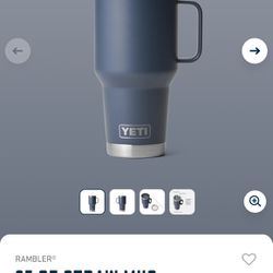 Brand New Yeti Straw Mug 