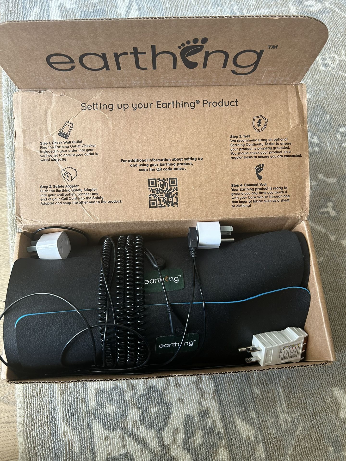 Earthing / Grounding Mats Good Condition 2 Pack
