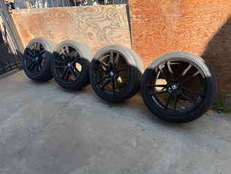 Set of 4 Black Touren TF97 wheels