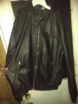 H&M leather jacket