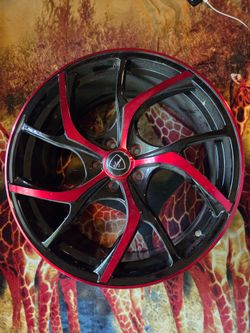 20' elegant brand rims only one