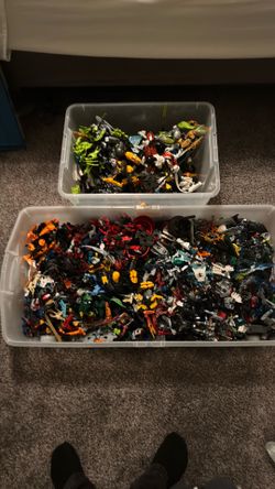 Bionicles/ Hero Factory parts/figures