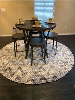 table and chairs
