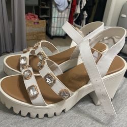 Madden girl wedges platform 