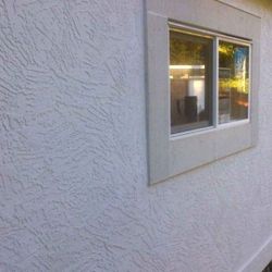 Stucco and Smoth Wall
