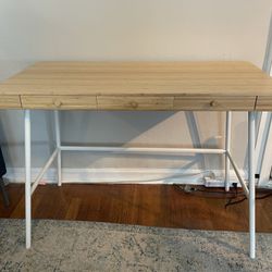 IKEA Lillasen Bamboo Desk (Like-New)