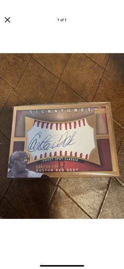 Carlton Fisk sweet spot classic auto