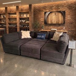 6pc Gray Thomasville Modular Sectional-FREE DELIVERY 🚚 