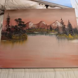 Oil Painting I Made Myself 16×20 Canvas $10 Each