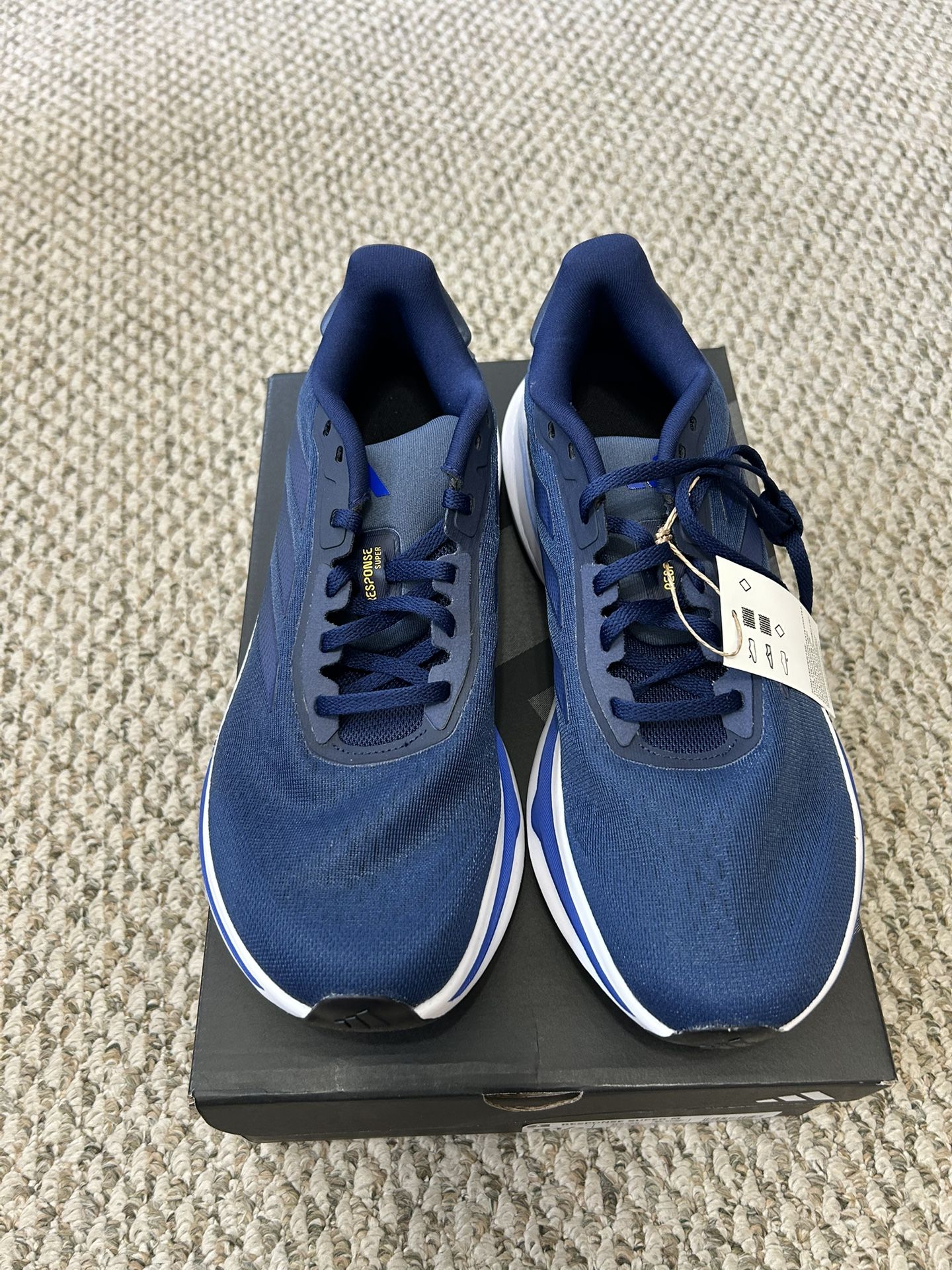 Adidas Response Super M Blue Sneakers Brand New In Box Size 8 1/2 8.5