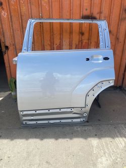 Rear Door Hyundai Santa Fe  left driving side Shell OEM  2024-2025-2026