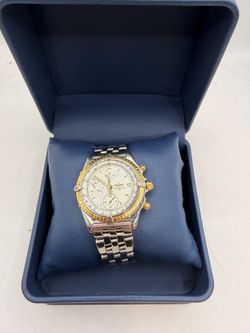 Breitling Chronograph Two-Tone Watch (1884)