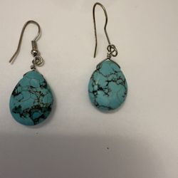 Turquoise Drop Earrings 