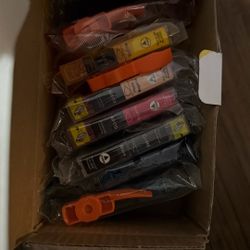 CLI-8 8 Color Multi Pack Ink Tank Vowdic Compatible Replacement for Canon CLI-8 Ink Cartridges with Pixma Pro9000 and Pro9000 Mark II Printer 8-Pack(1