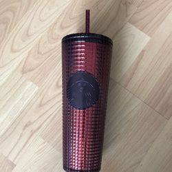 Starbucks 2020 Burgundy Holiday Tumbler