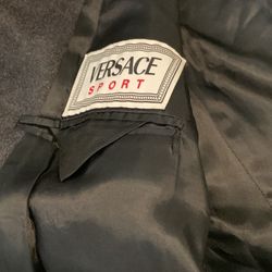 Vintage Versace Men’s Wool Jacket, XL
