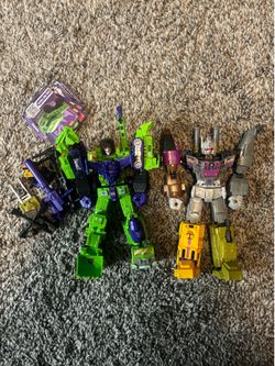 Blokees devastator and bruticus