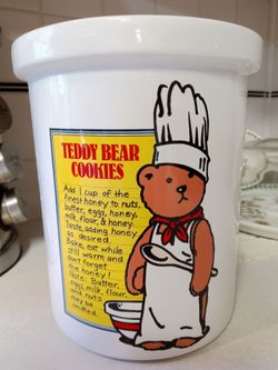 Vintage 1983 Bialosky Bear & Friends Cookie Jar