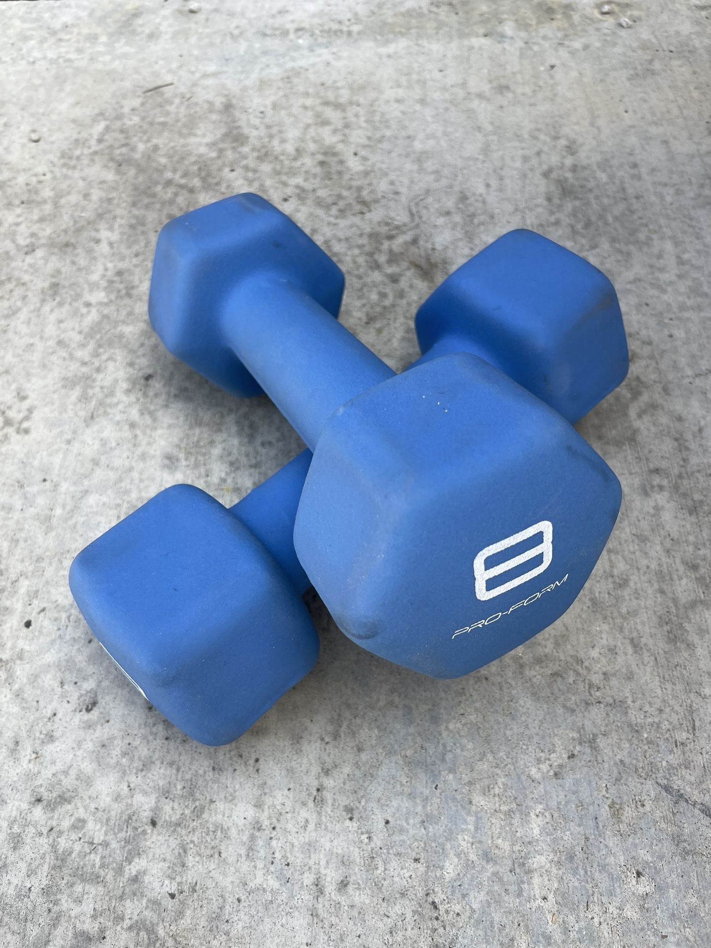 8 Lbs Dumbbells