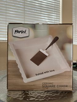 Parini Ceramic Square Baker For Kitchen